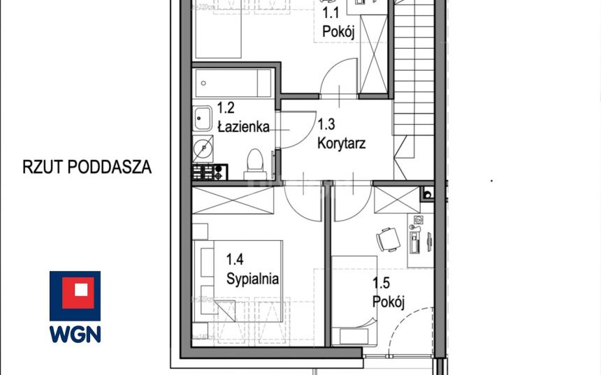 Mierzyn, 699 000 zł, 74 m2, kuchnia z oknem miniaturka 8