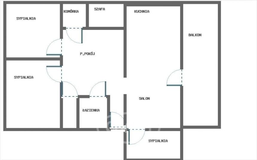 Wrocław Śródmieście, 2 850 zł, 72 m2, pietro 1 miniaturka 17