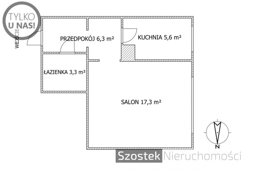 Częstochowa Wrzosowiak, 169 000 zł, 32.5 m2, kawalerka miniaturka 15