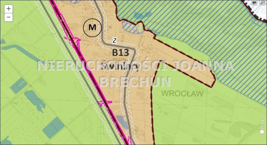 Wrocław Psie Pole, 560 000 zł, 13 ar, budowlana miniaturka 4