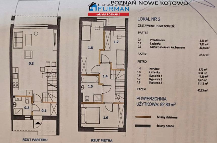 Nowy dom szeregowy, 83m2, Poznań Kotowo miniaturka 21