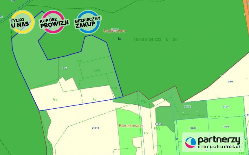 Bieszkowice, 480 000 zł, 2.69 ha, rolna miniaturka 4