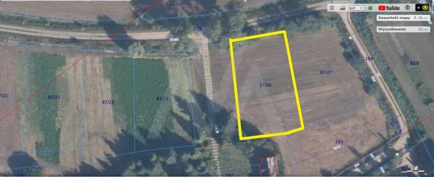 DZIAŁKA BUDOWLANA 1120 M2, KRĘPIEC K. GDAŃSKA miniaturka 2