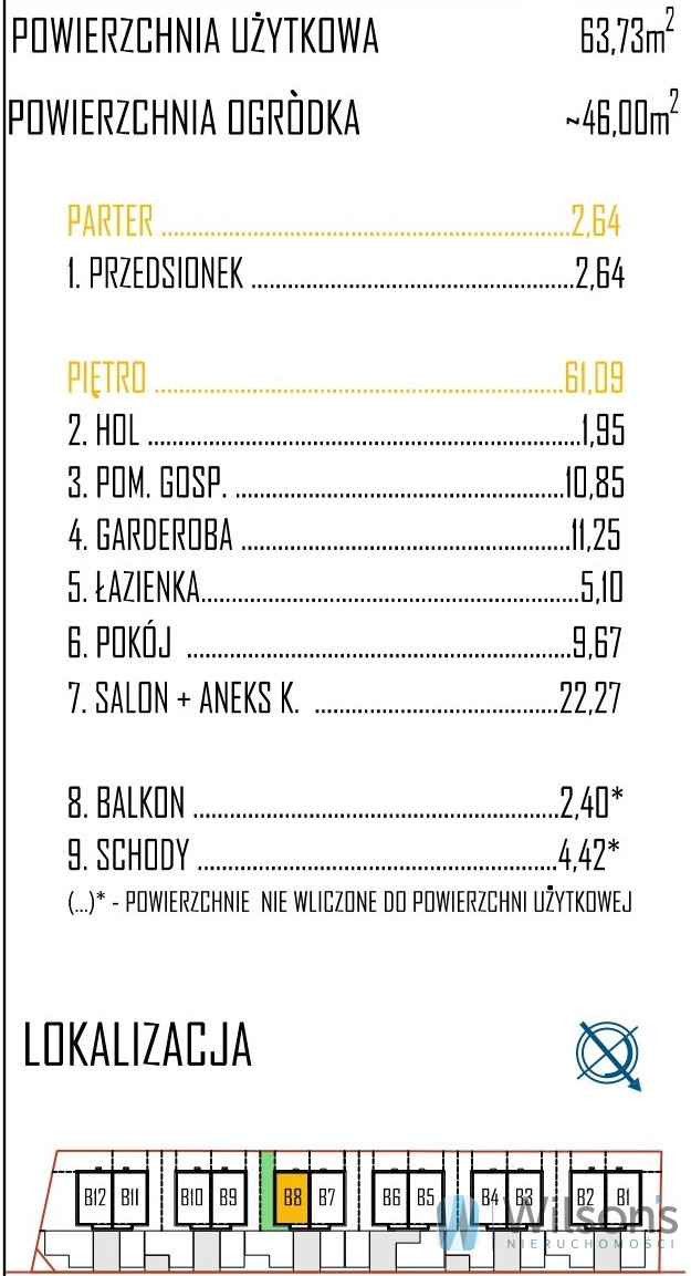 Radzymin, 579 000 zł, 63.73 m2, pietro 1, 2 miniaturka 5