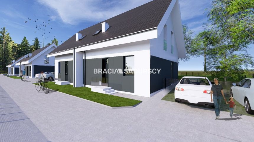 BLIŹNIAK PREMIUM z działką, pod lasem - ZABIERZÓW miniaturka 3
