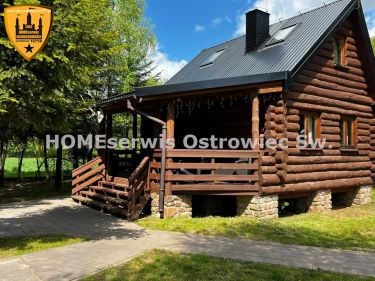 Dom z bali góralski Czerwona Góra działka 4600 m2
