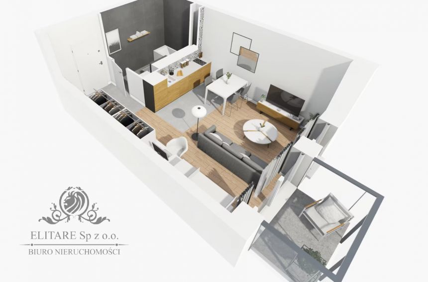 Apartament 31,13m2 ,1 pok. w stanie deweloperskim/Stare Miasto miniaturka 7