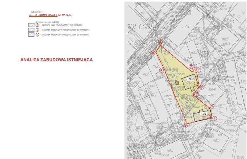 Działka zabudowa wielorodzinna 1206m2-Chełm miniaturka 6