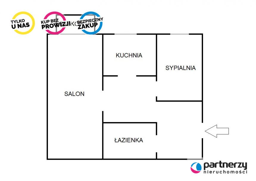 Gdynia Śródmieście, 439 000 zł, 40.9 m2, z balkonem - zdjęcie 1
