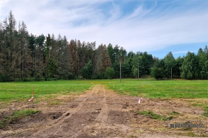 Dwie działki budowlane położone pod lasem. miniaturka 7
