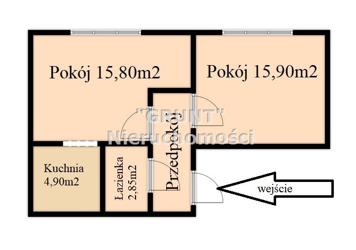 Mieszkanie 2-pokojowe w centrum Piły miniaturka 12