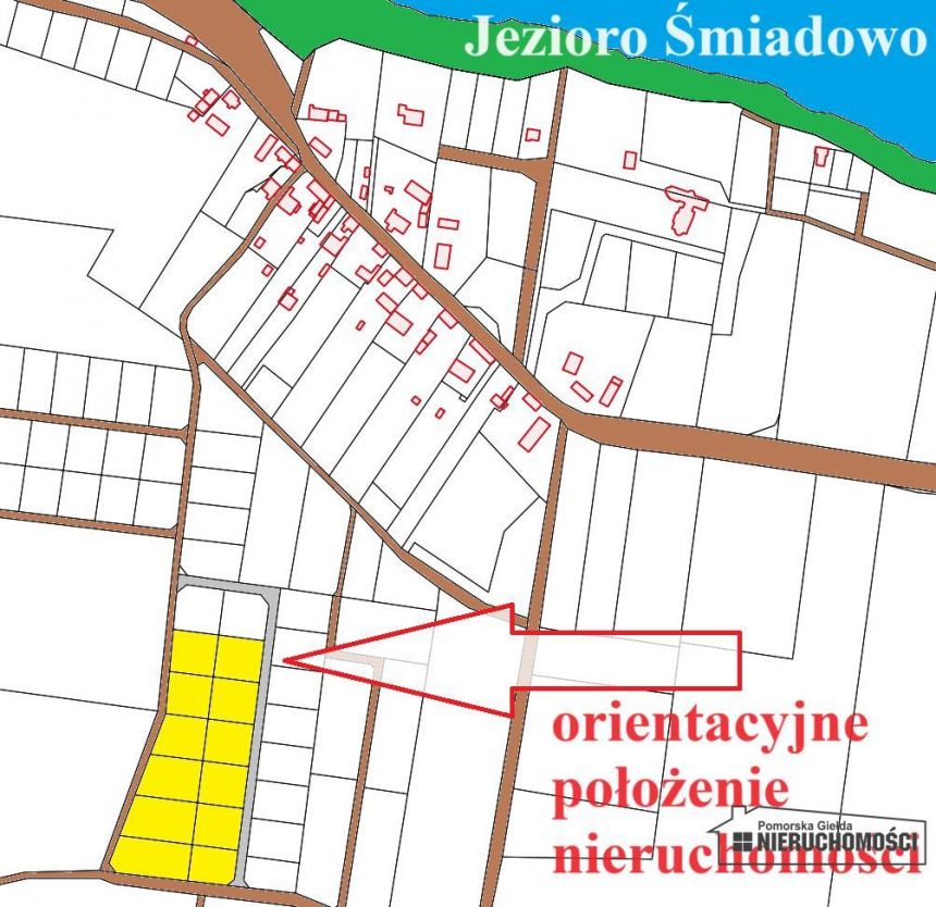 Działka ok 400 m od Jeziora Śmiadowo. miniaturka 9