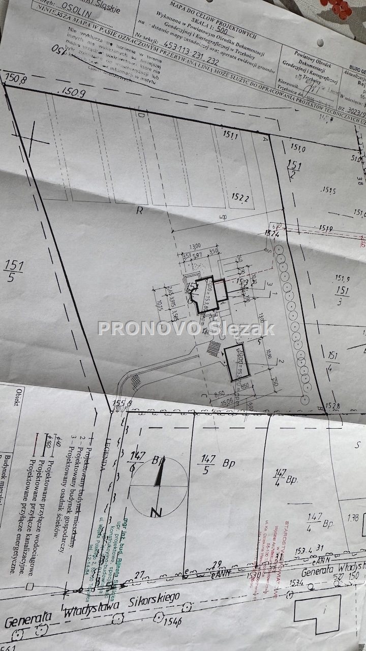 Działka 7000 m², Osolin k. Obornik Śląskich miniaturka 9