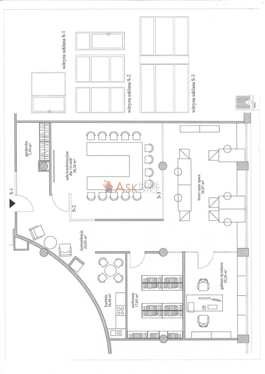 Wrocław Fabryczna, 10 836 zł, 180 m2, pietro 3 miniaturka 13