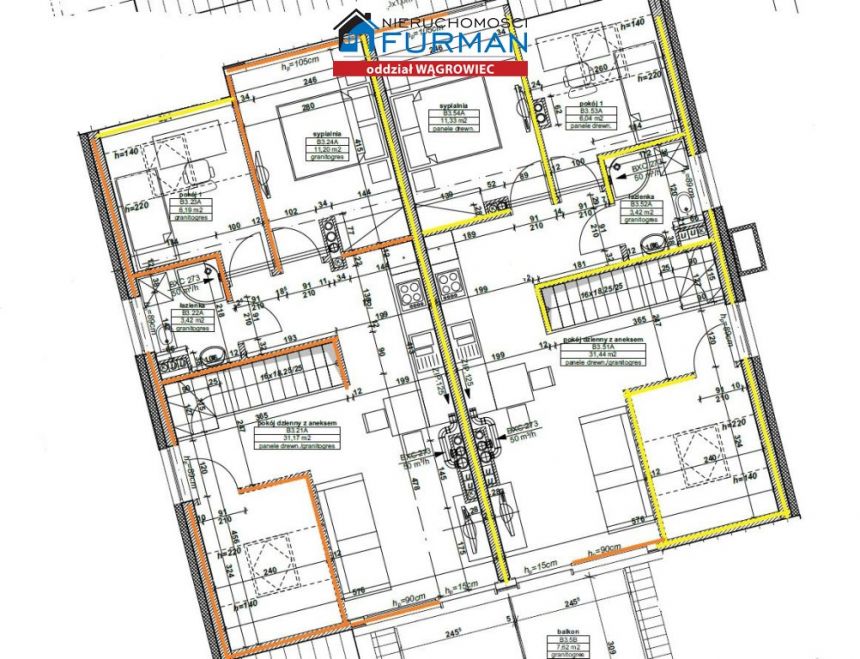 Wągrowiec, 335 000 zł, 57.36 m2, M4 miniaturka 19