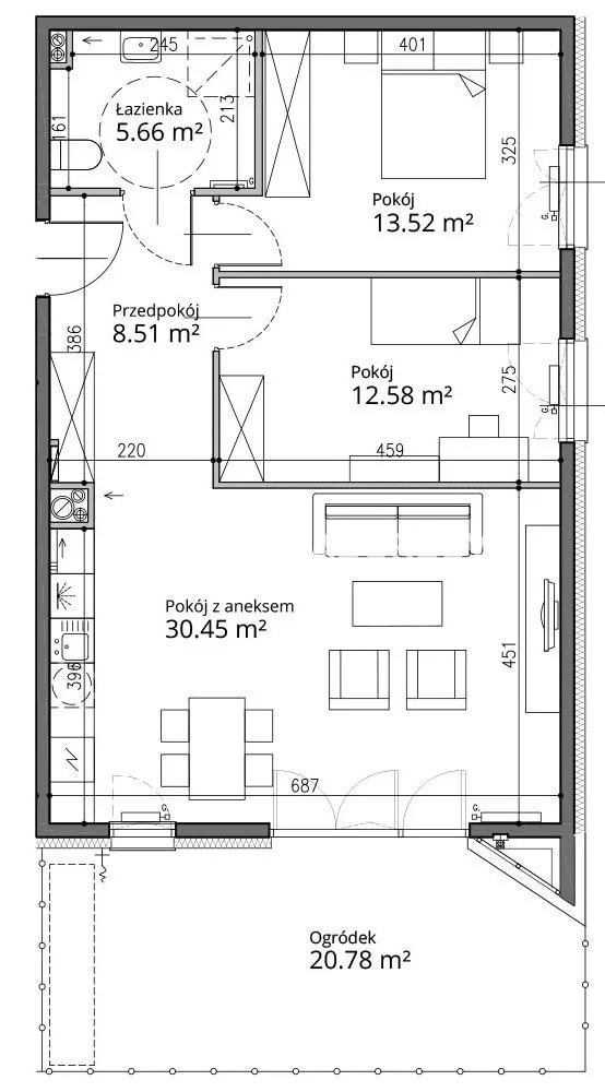 Bronowice - nowa inwestycja mieszkaniowa miniaturka 3
