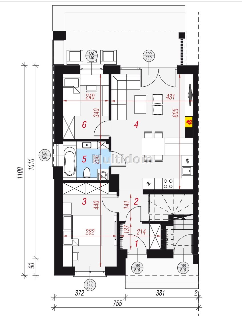 Borek Szlachecki, 545 000 zł, 55 m2, 3 pokojowe miniaturka 9