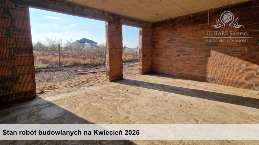 DOM szereg środkowy 102,50m2 z działką 148m2m2, Iwiny Siechnice miniaturka 10