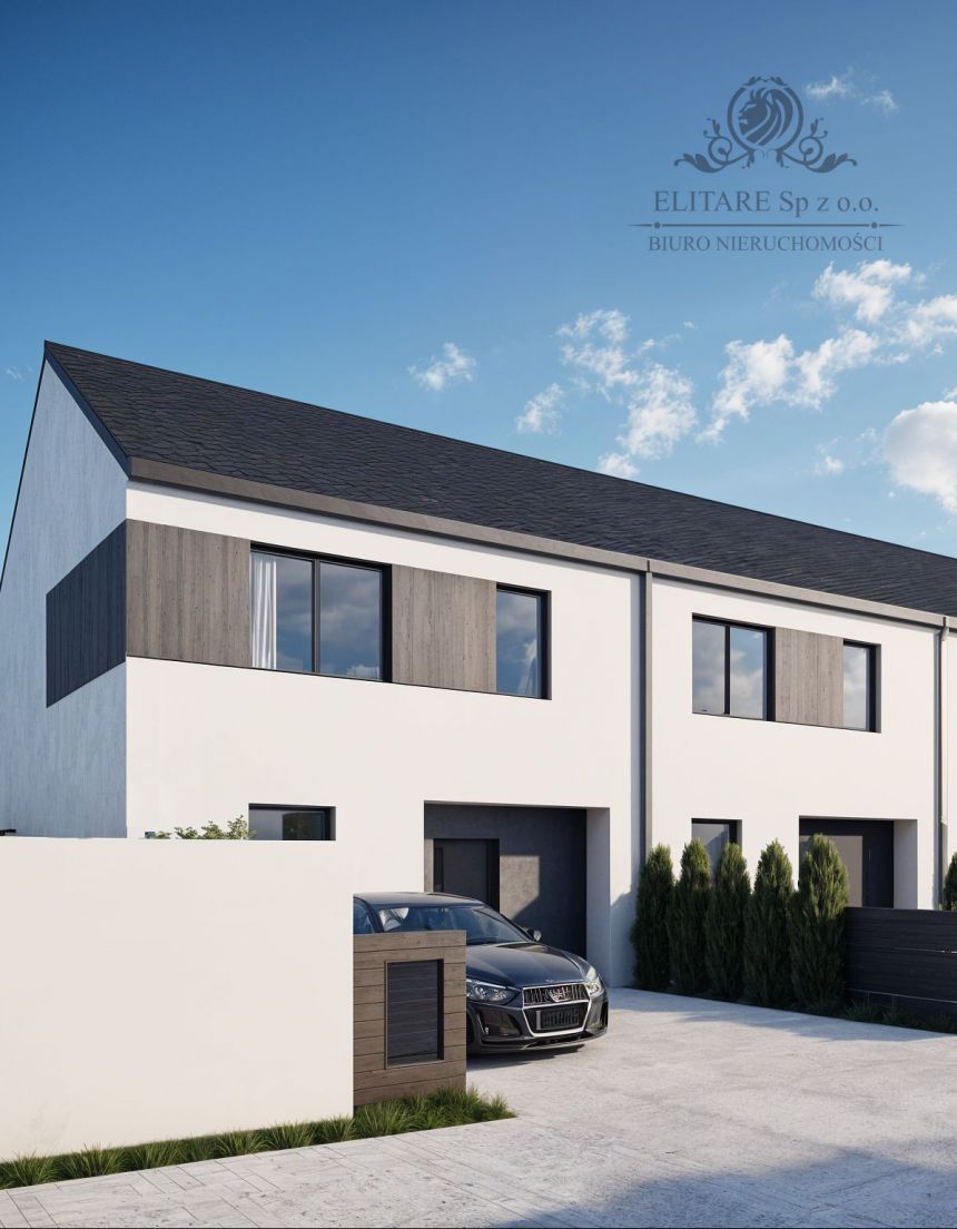 DOM szereg środkowy 102,50m2 z działką 148m2m2, Iwiny Brochów - zdjęcie 1