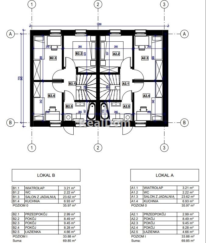 Segment szeregówki środkowy z ogrodem + parking miniaturka 6