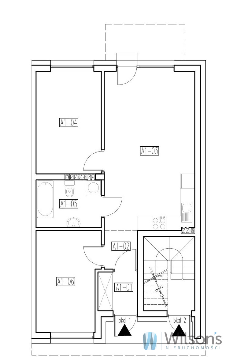 Marki, 650 000 zł, 56.66 m2, parter, 2 miniaturka 4