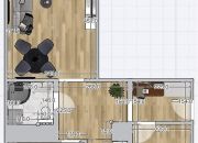 Kraków Bieżanów, 799 000 zł, 49 m2, jasna kuchnia miniaturka 2