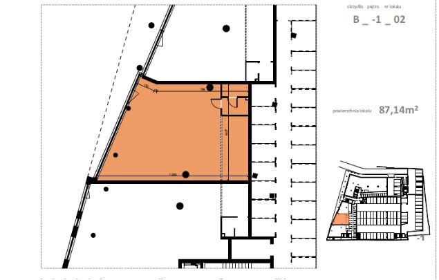 Lokal usługowy 87m2, nowy Centrum, parking miniaturka 2