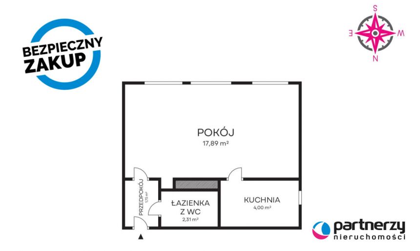 Gdańsk Orunia, 350 000 zł, 26 m2, pietro 3 miniaturka 16
