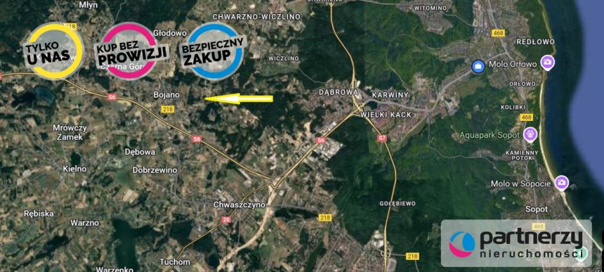 Bojano, 23 750 000 zł, 5.94 ha, droga dojazdowa utwardzona miniaturka 3