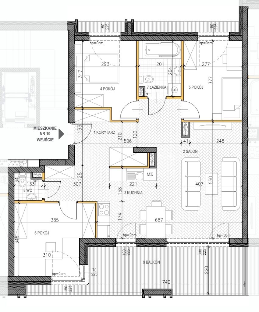 MIESZKANIE 84,13 M2 Z BALKONEM - BUSKO-ZDRÓJ miniaturka 6