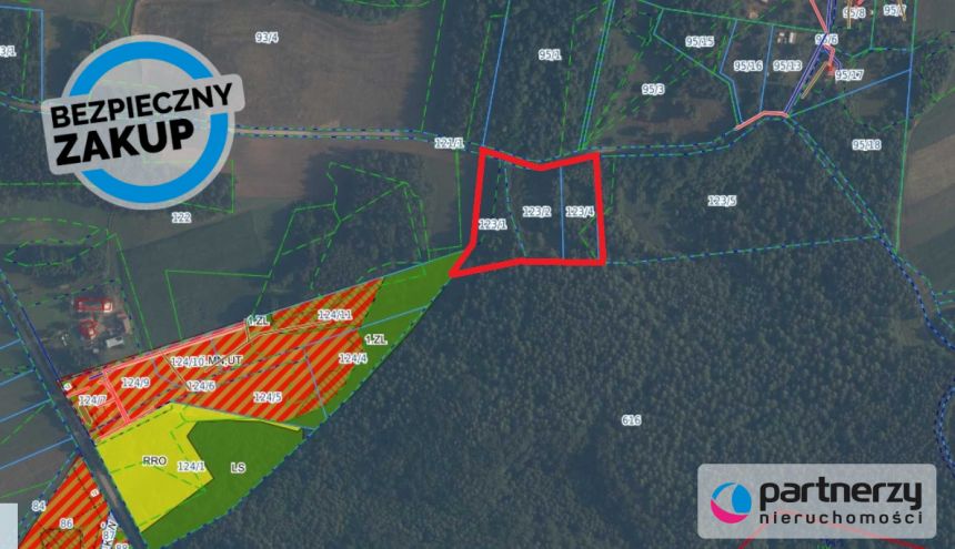 Miłoszewo, 599 000 zł, 1.1 ha, przyłącze prądu miniaturka 8
