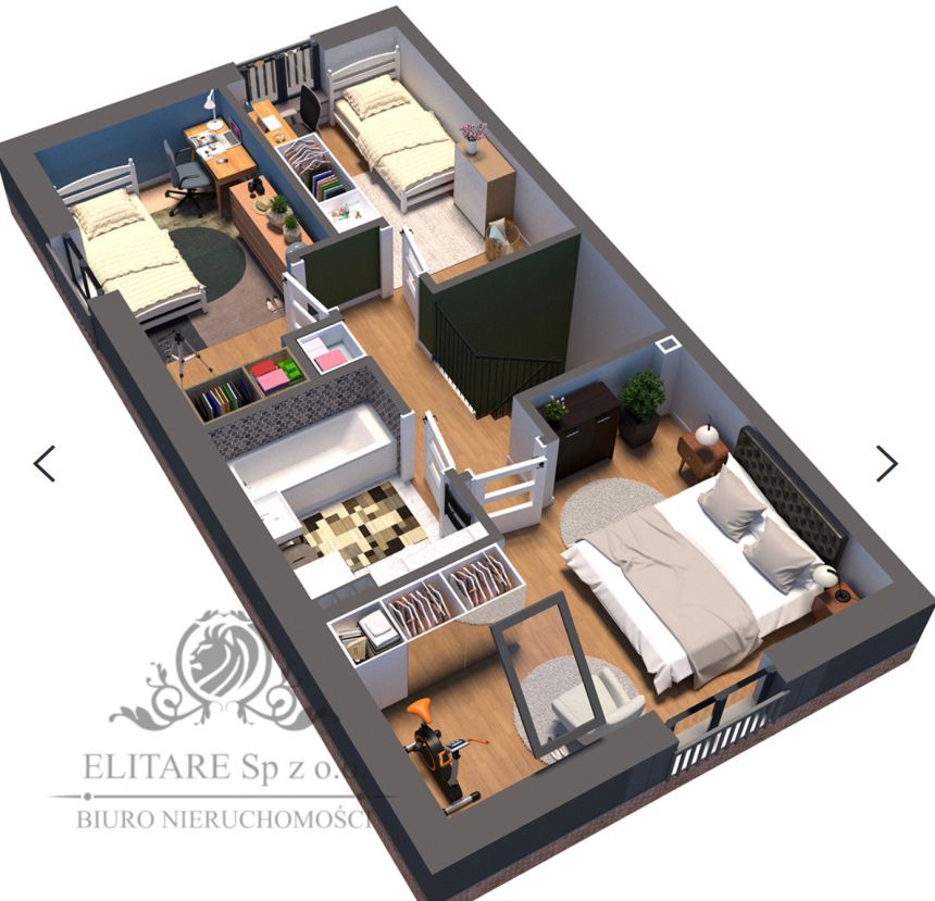 Dom w szereg środkowy 98,39m2 z ogordem 80m2, Wrocław, Polanowice miniaturka 13
