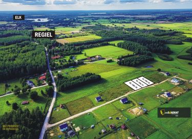Regiel, 150 000 zł, 10.8 ar, przyłącze elektryczne