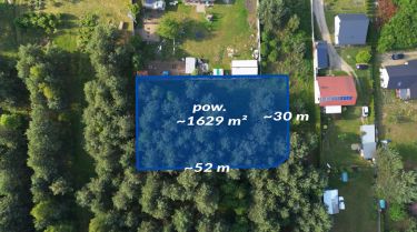 Długi Kąt | Działka budowlana w otoczeniu lasu