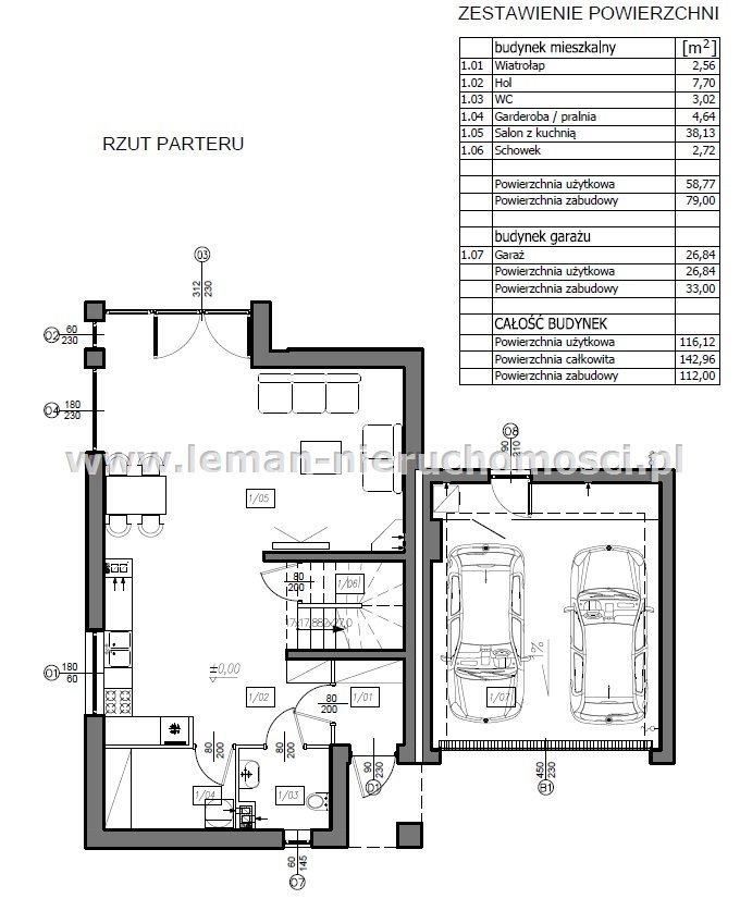 Snopków, 1 280 000 zł, 143 m2, wolnostojący miniaturka 17