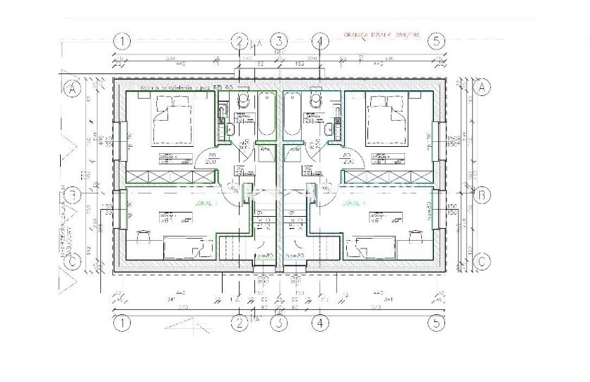 3pok.65m2  dwupoziomowe/nowoczesna bryła budynku miniaturka 3