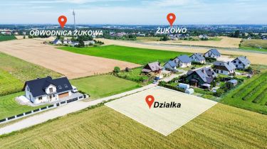 Wyjątkowa działka 6 min. od Żukowa. Cisza i spokój