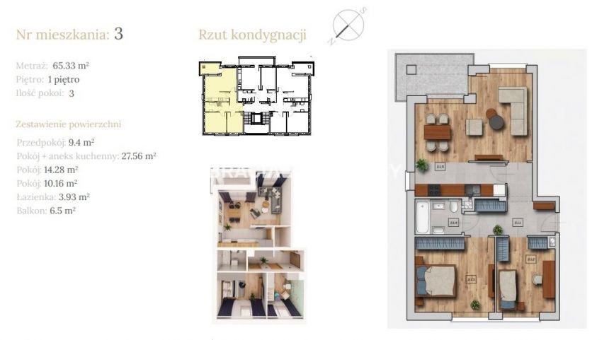 MIESZKANIA W STANIE DEWELOPERSKIM miniaturka 3