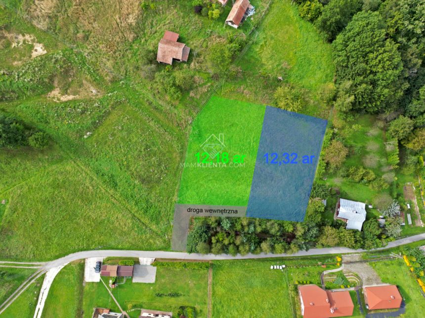 Tylko u nas! Działka z WZ 12,32a Czudec Zawisłocze miniaturka 1