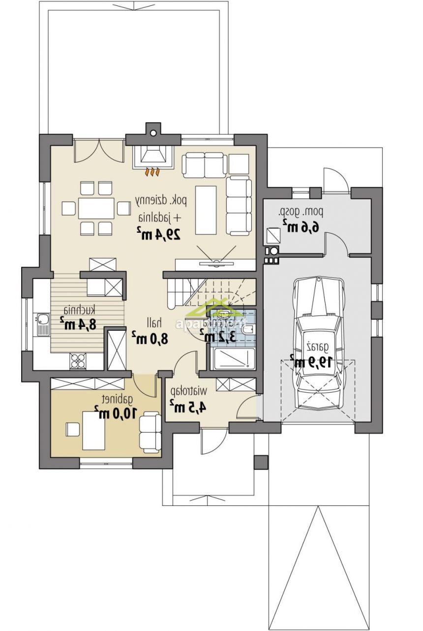 Olesno, 580 000 zł, 161.8 m2, z pustaka miniaturka 25