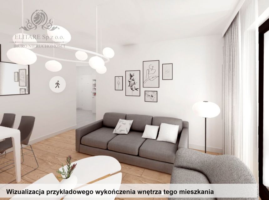 Dwustronne! Mieszkanie 3pok, 55,86m2 z balkonem 3,89 Krzyki, Partynice Wrocław miniaturka 11