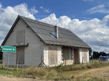 Dom w stanie surowym otwartym Świątniki Wielkie sprzedam