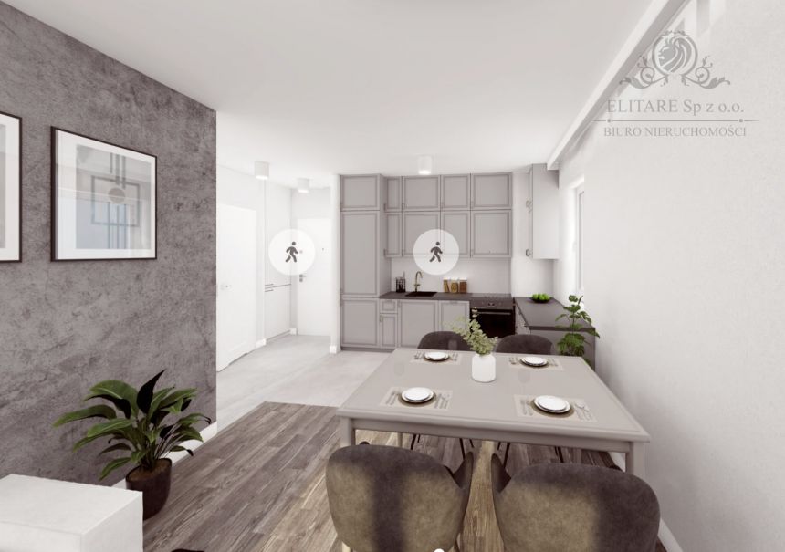 Mieszkanie 39,43m2 + ogród 13,34m2+taras 3,6m2/Wrocław, Kleczków miniaturka 4
