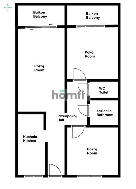 Przestronne mieszkanie w centrum miasta miniaturka 10