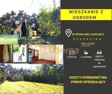 Szczecin Wielgowo, mieszkanie z ogrodem, sprzedaż.