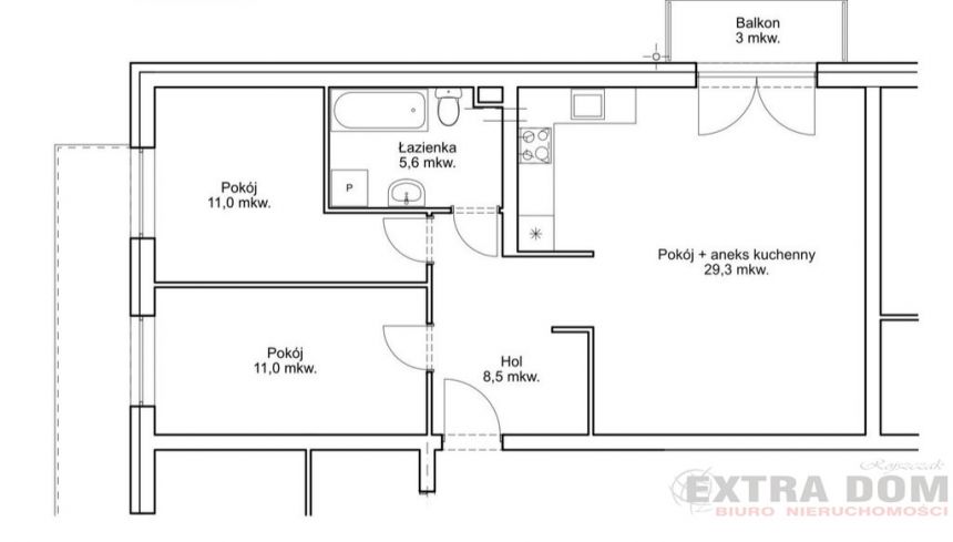 Goleniów, 490 000 zł, 65.2 m2, pietro 1, 2 miniaturka 10