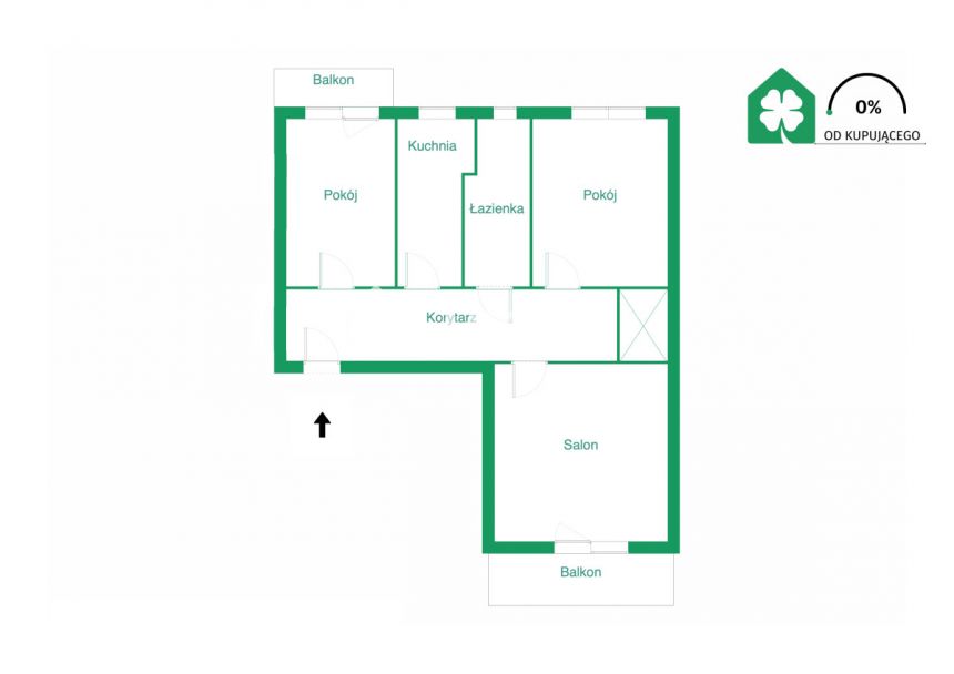 Gdańsk Śródmieście, 785 000 zł, 72.82 m2, pietro 4 miniaturka 21