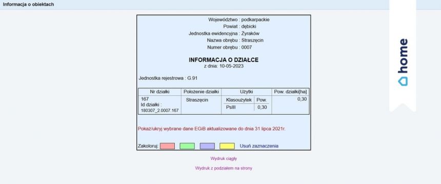 Działka Straszęcin 30 ar miniaturka 2