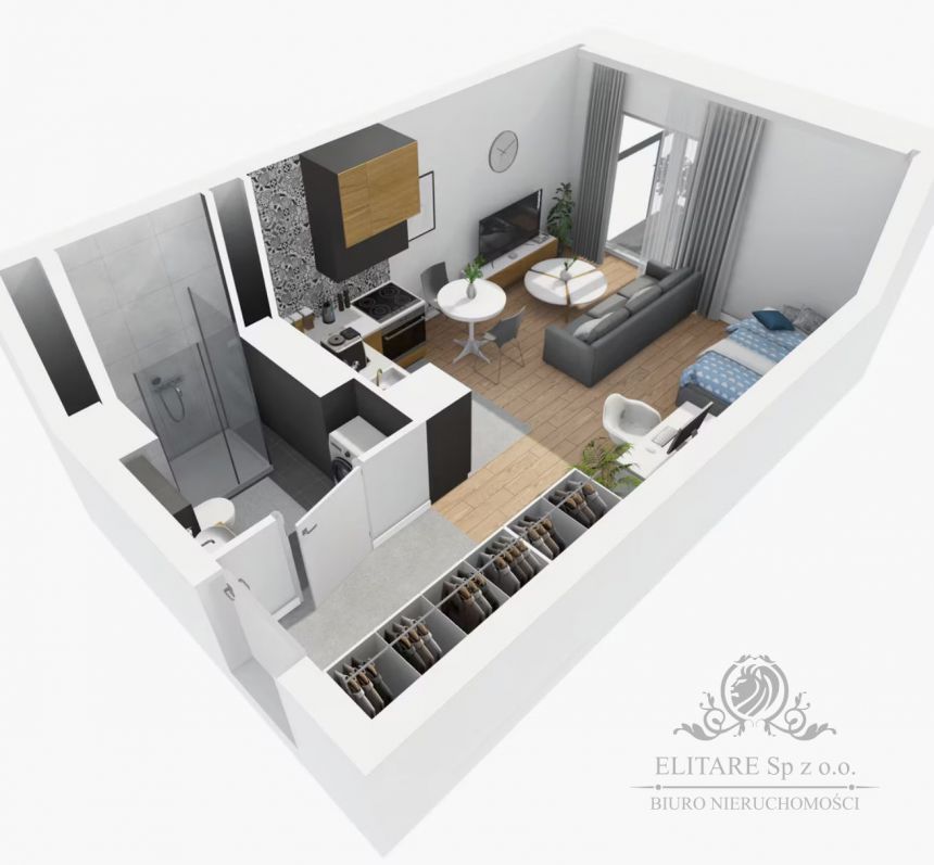 REZERWACJA! Mieszkanie NOWE 27,66m2 ,1 pok. w Centrum Wrocławia/Stare Miasto miniaturka 9