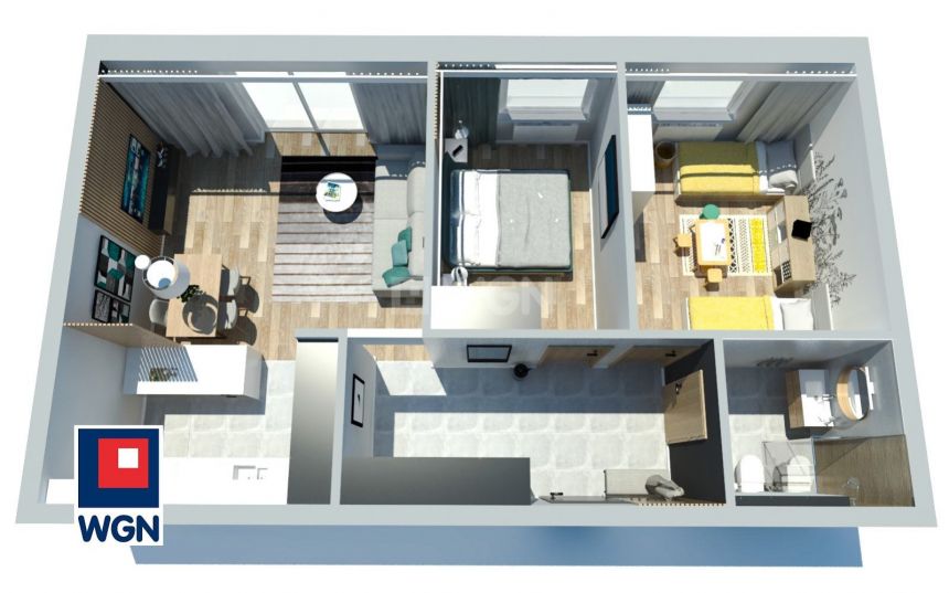 Ostrów Wielkopolski Wenecja, 650 000 zł, 68.3 m2, parter/4 miniaturka 15
